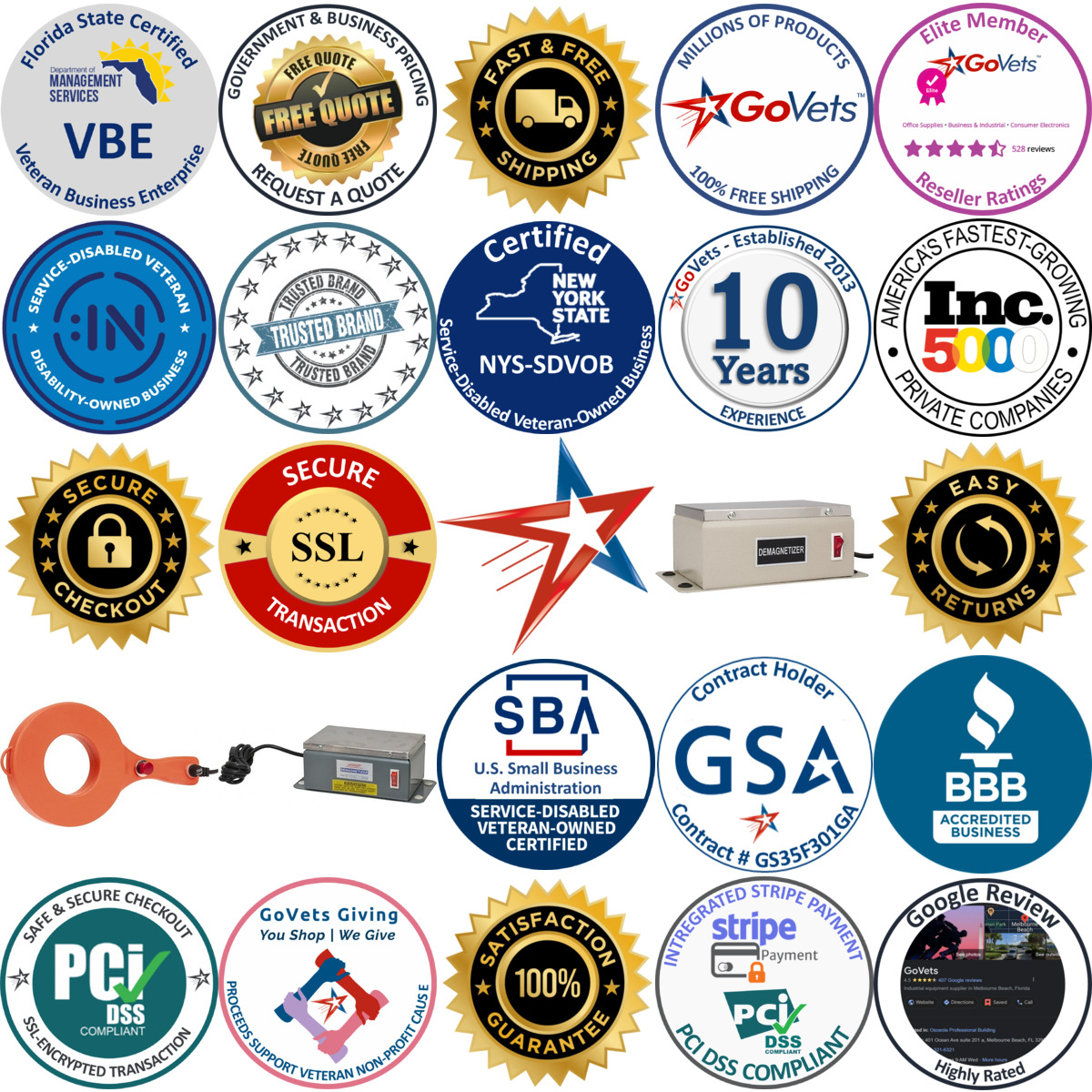 Millions of Products A selection of Value Collection products on GoVets