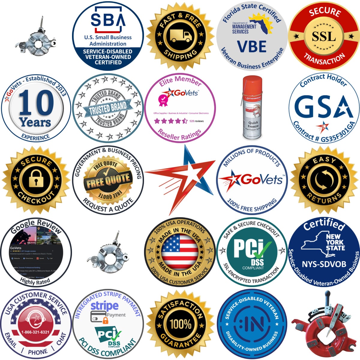 Millions of Products A selection of Rothenberger products on GoVets