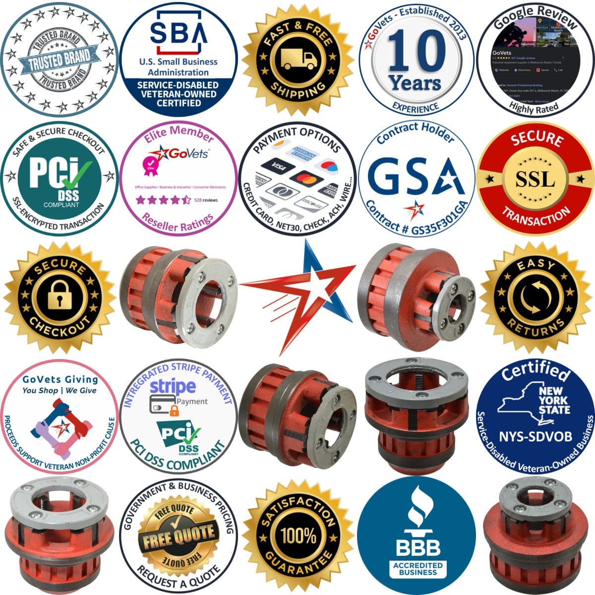 Millions of Products A selection of Value Collection products on GoVets