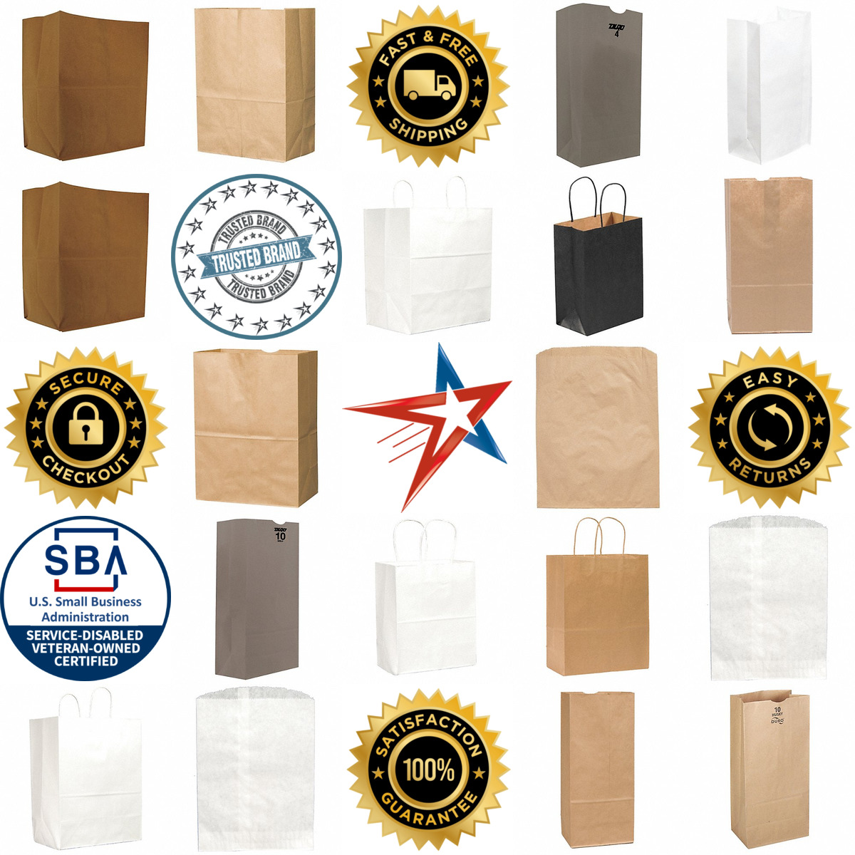 A selection of Paper Bags products on GoVets