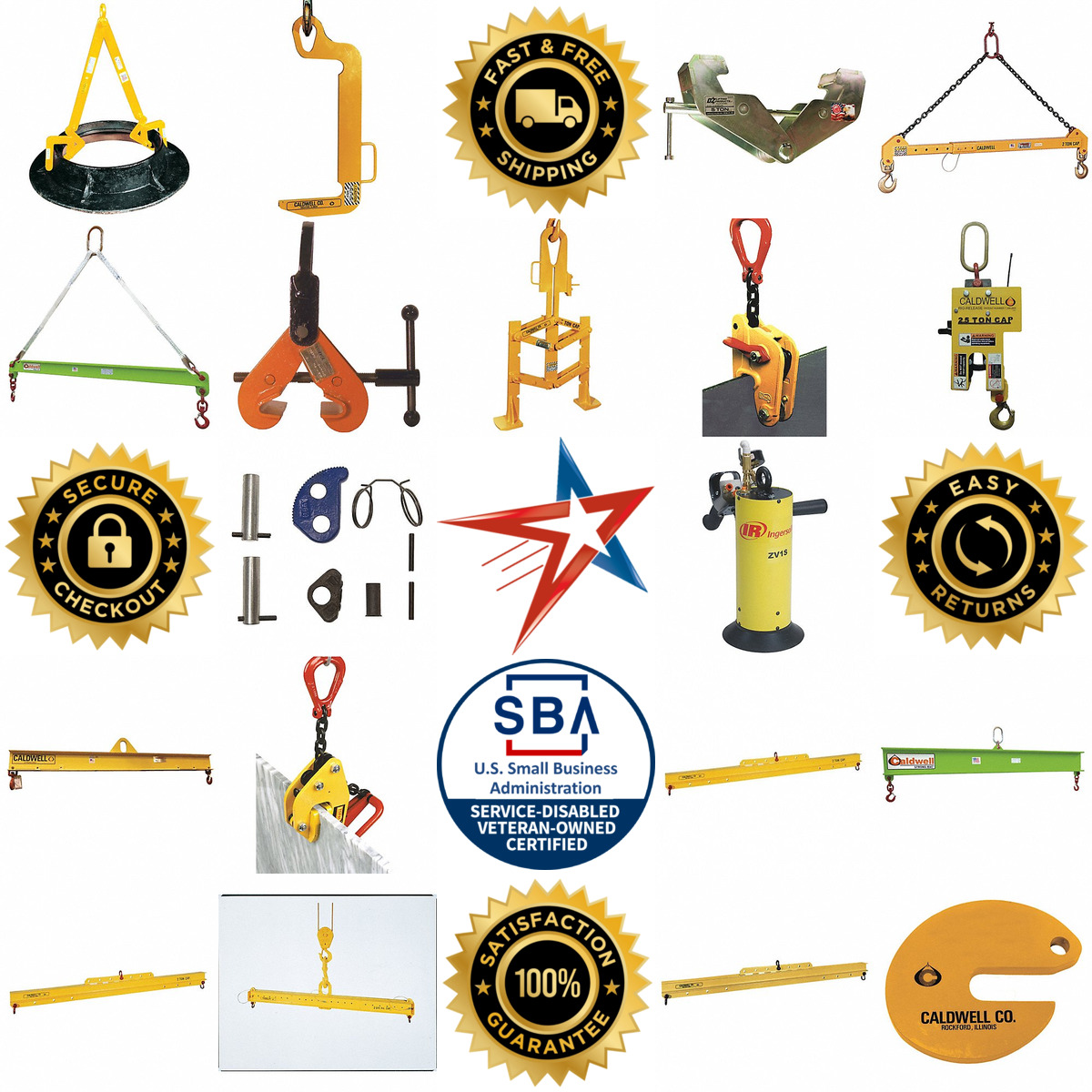 A selection of Below The Hook Lifting Accessories products on GoVets