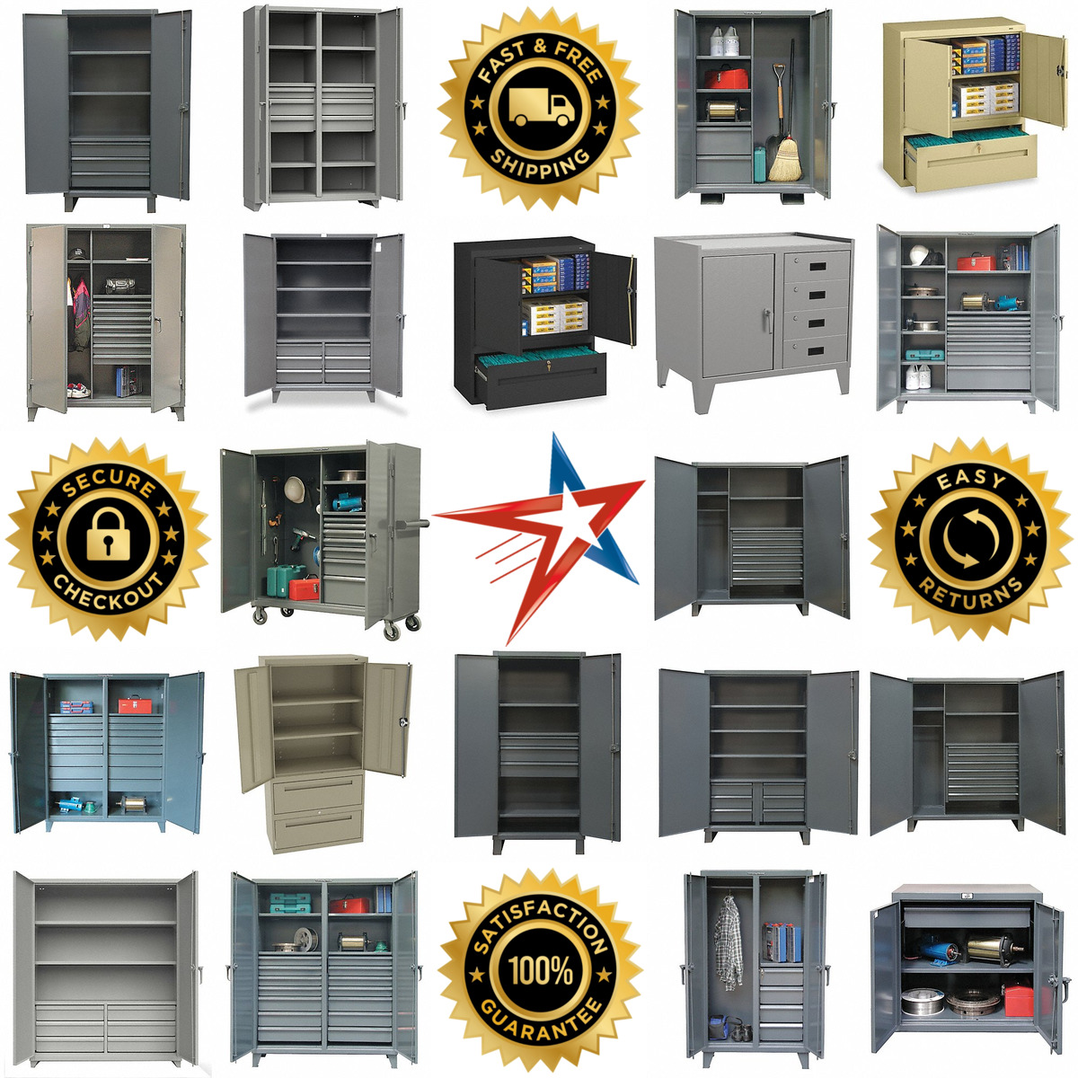 A selection of Combination Drawer and Shelf Cabinets products on GoVets