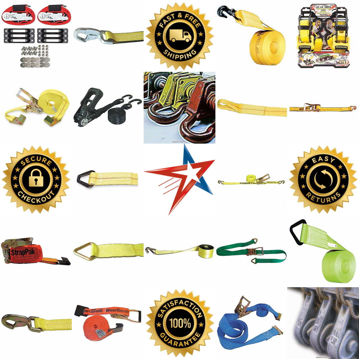 A selection of Cargo Tie Downs products on GoVets