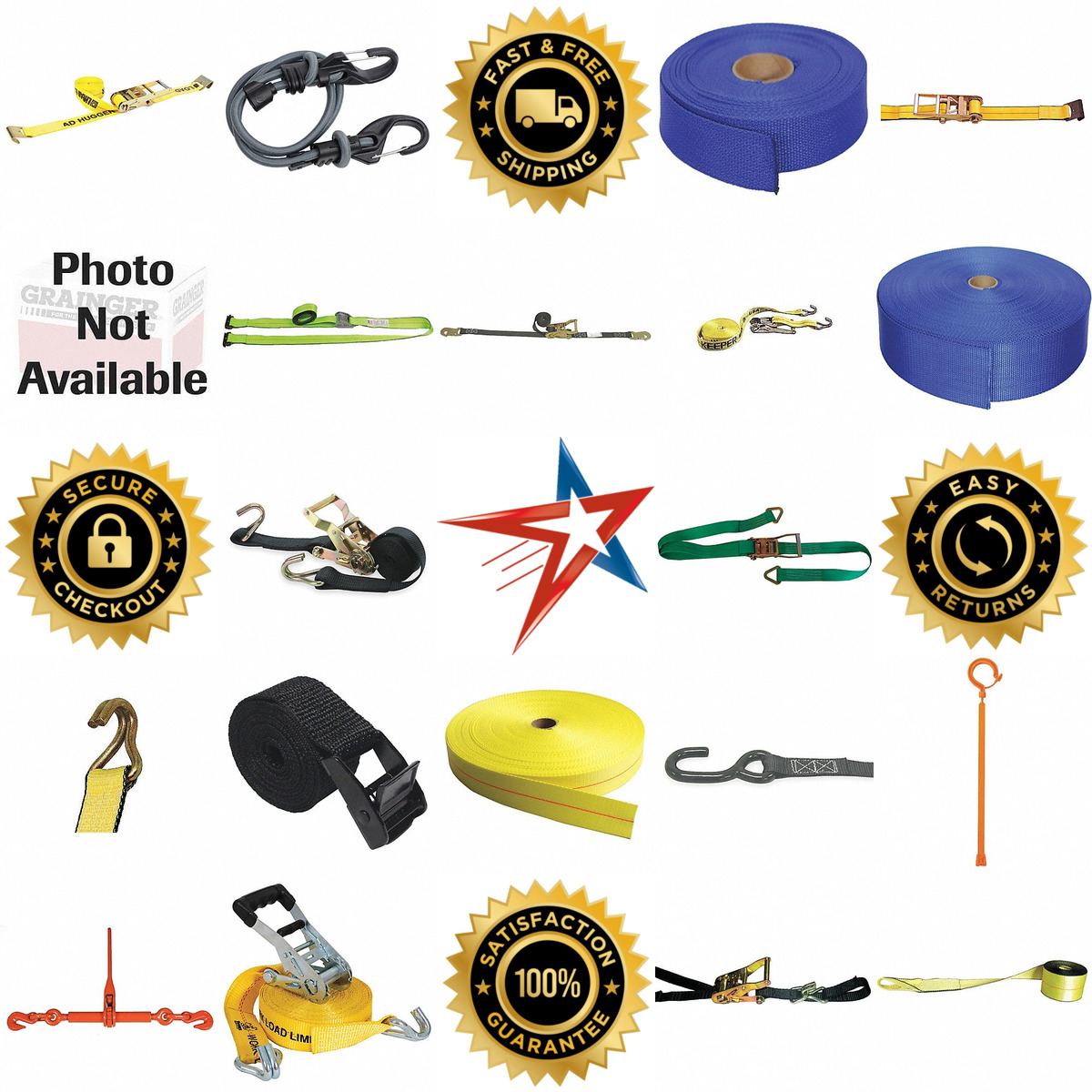 A selection of Cargo Control products on GoVets
