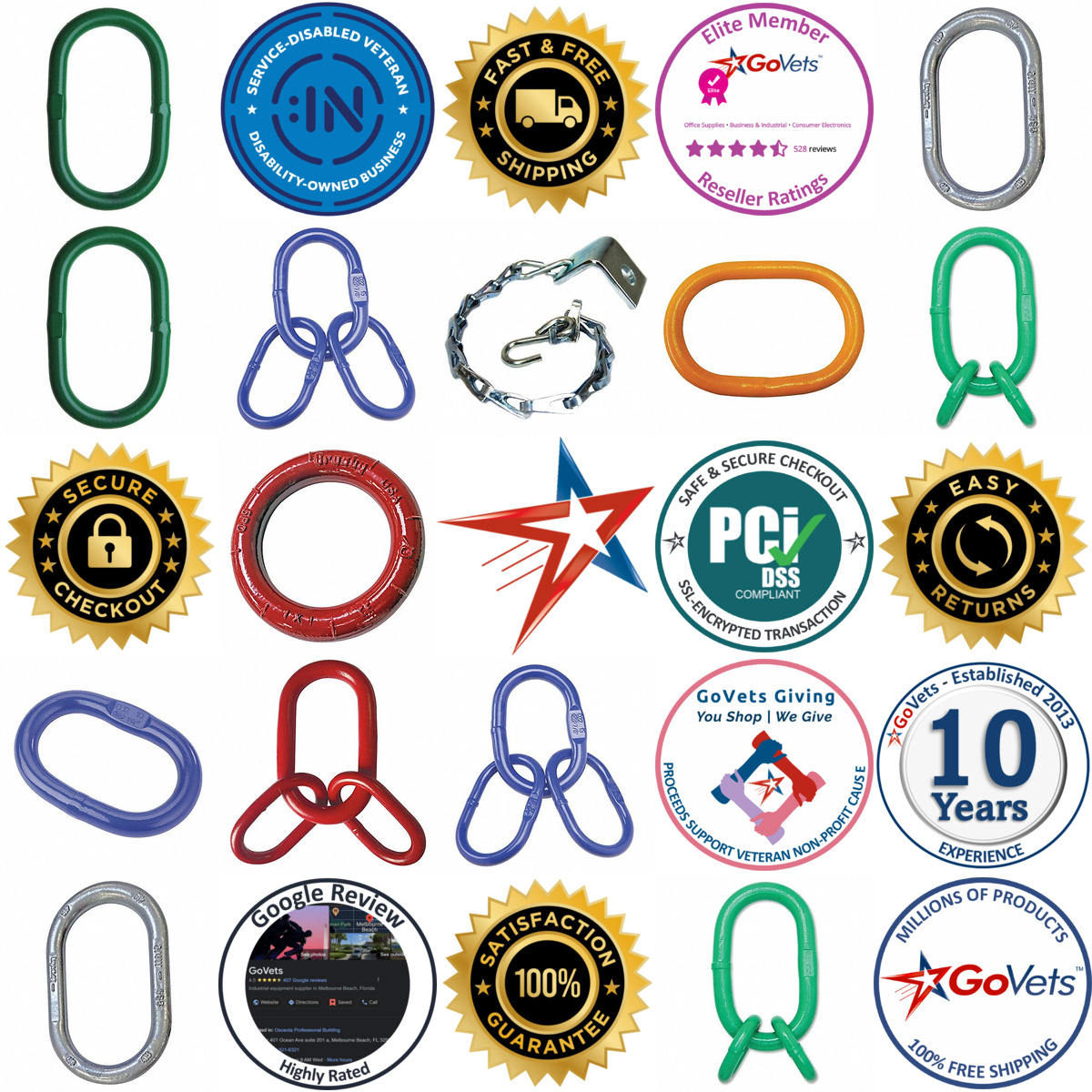 A selection of Master Links products on GoVets