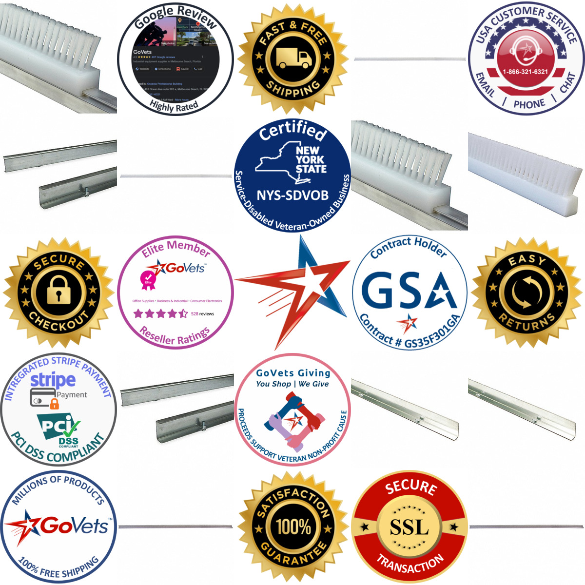 A selection of Conveyor Guides products on GoVets