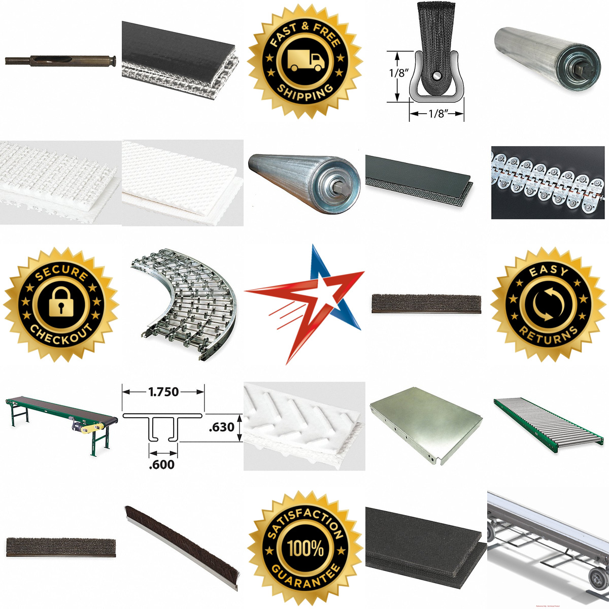 Millions of Products A selection of Conveyors products on GoVets