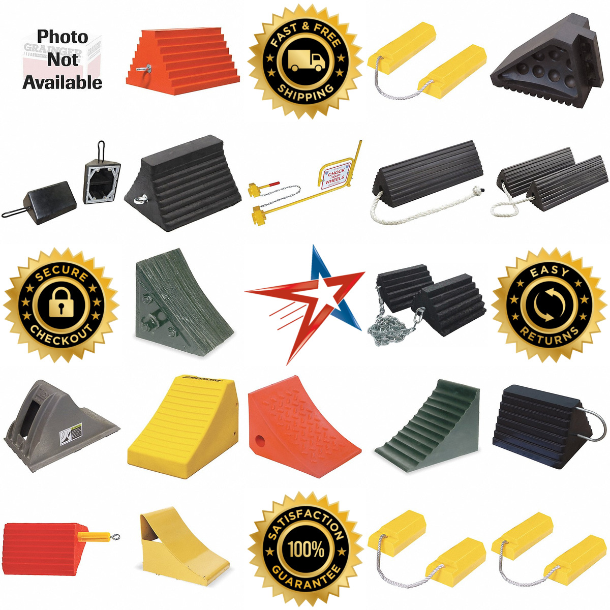 Millions of Products A selection of Wheel Chocks products on GoVets