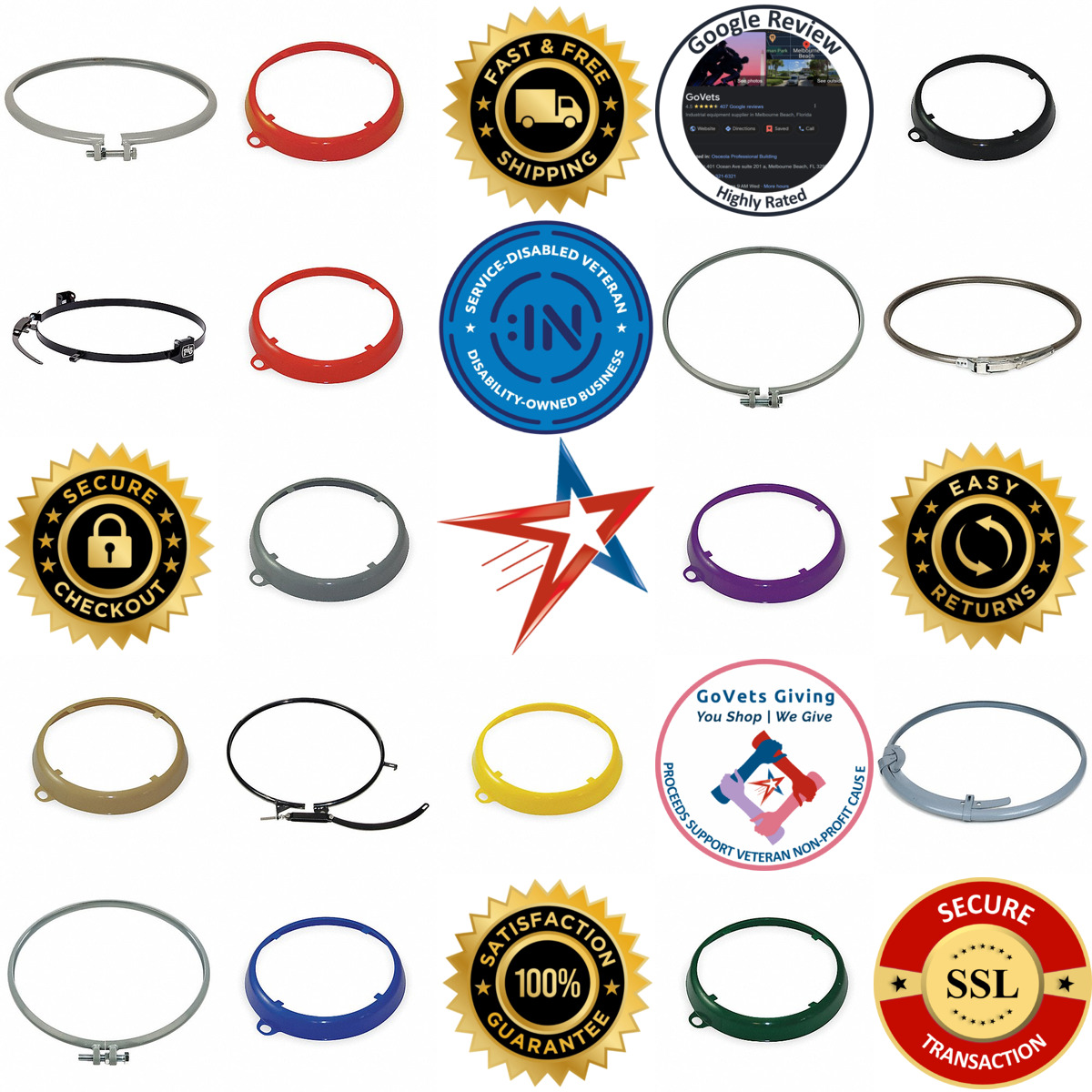 A selection of Drum Rings products on GoVets
