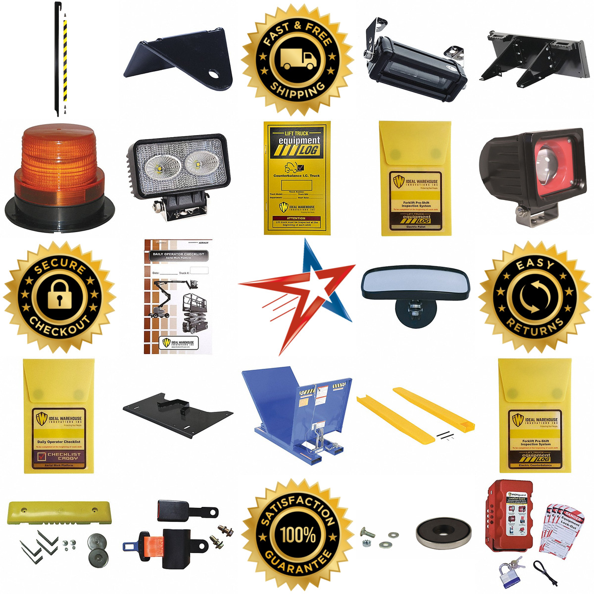 A selection of Forklift Accessories products on GoVets