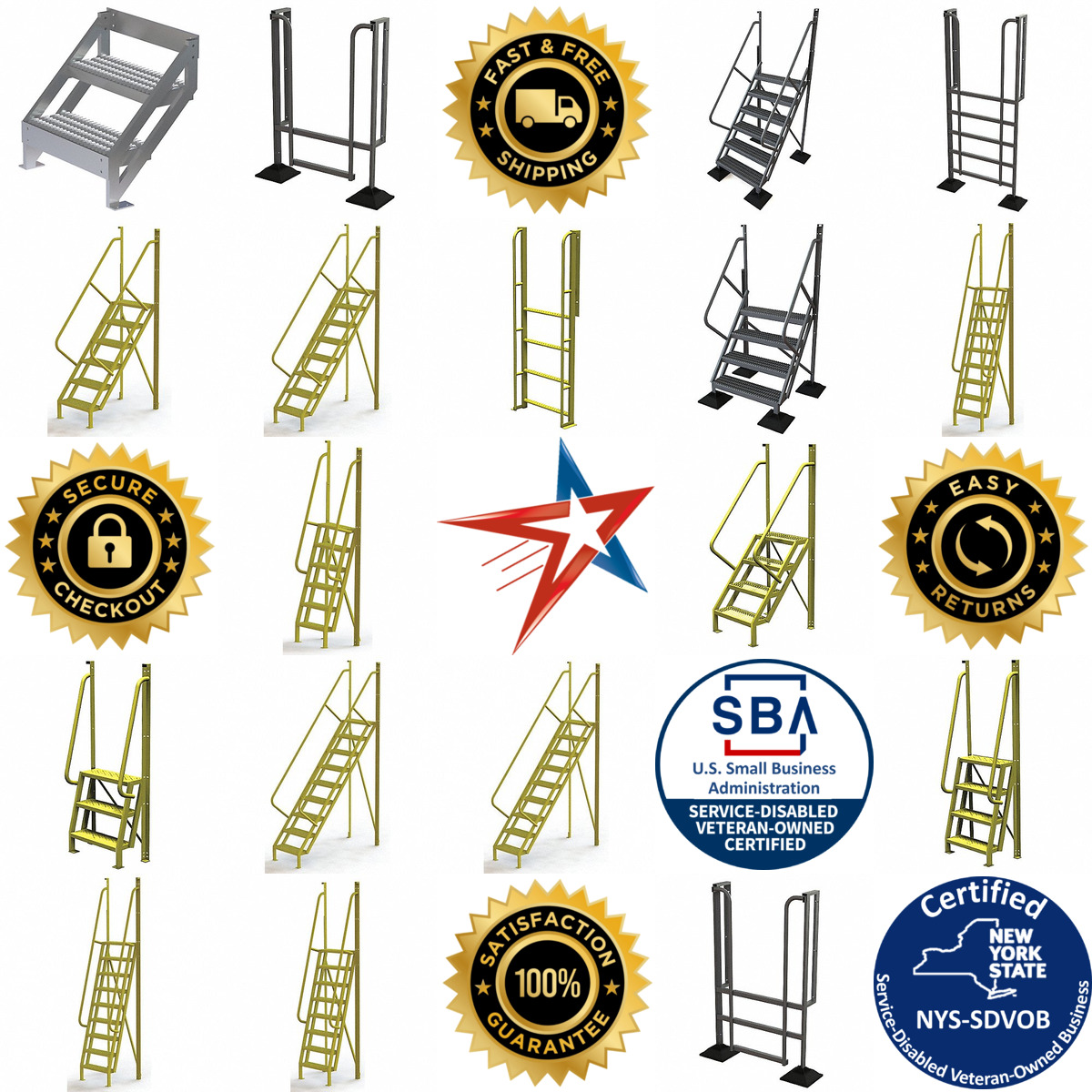 A selection of Configurable Ladders products on GoVets