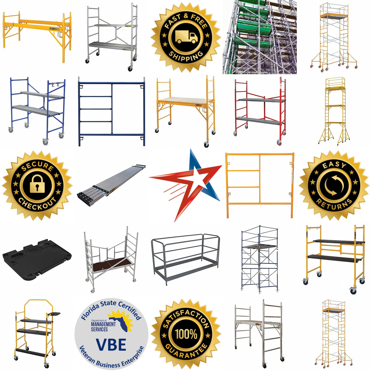 A selection of Scaffolding products on GoVets