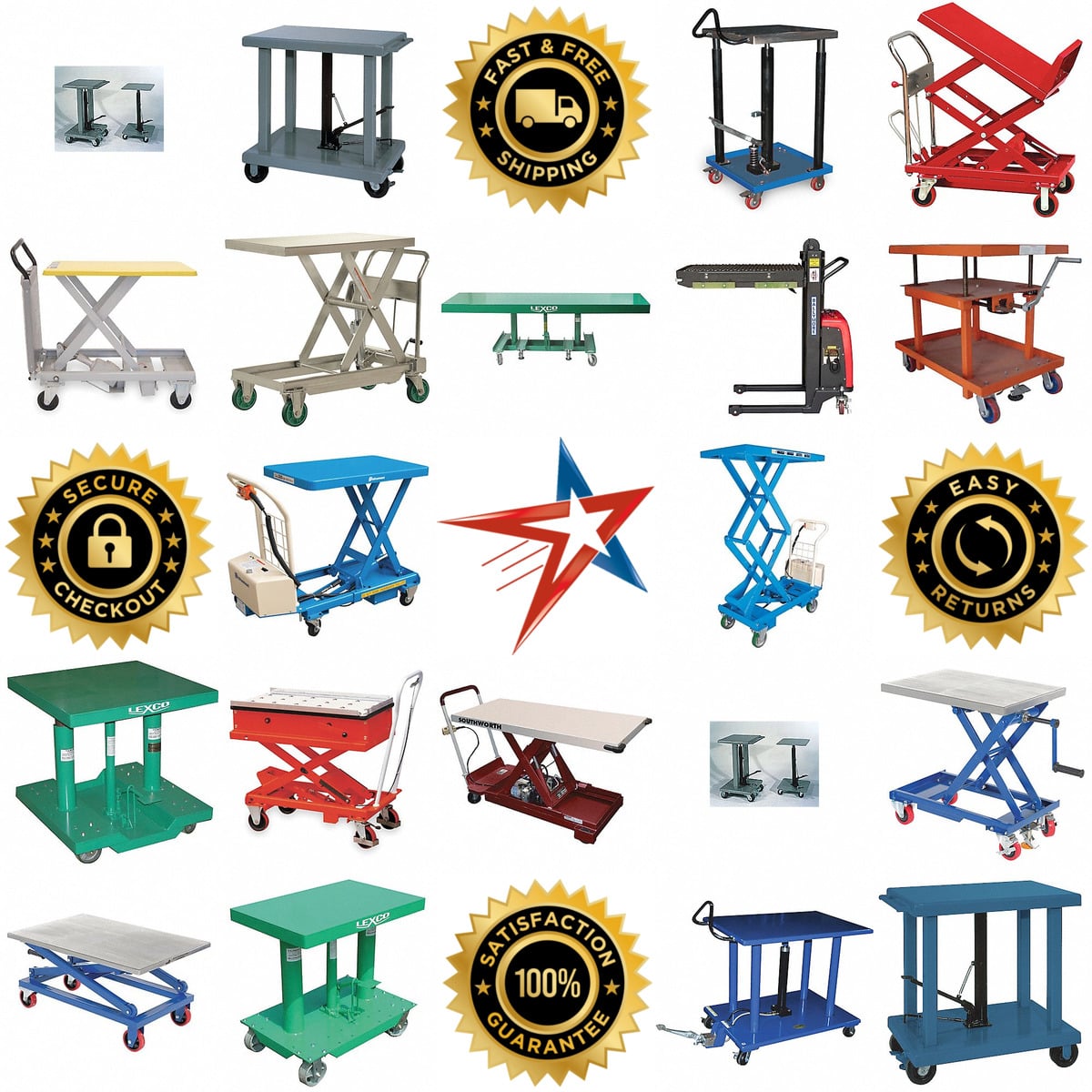 Millions of Products A selection of Mobile Lift Tables products on GoVets