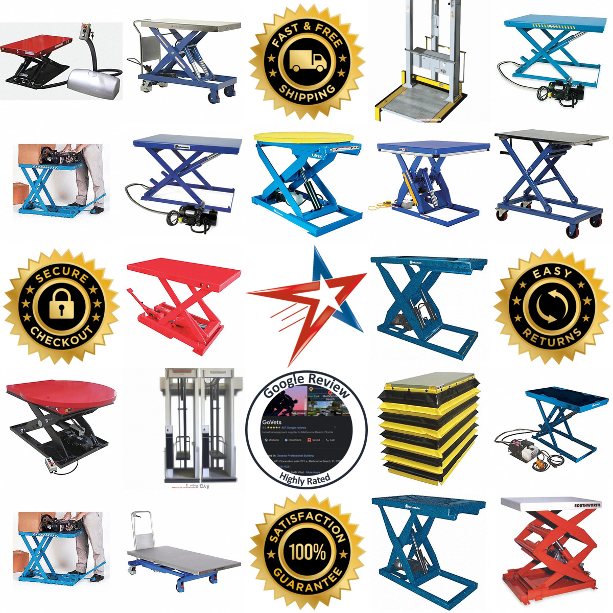 A selection of Stationary Lift Tables products on GoVets