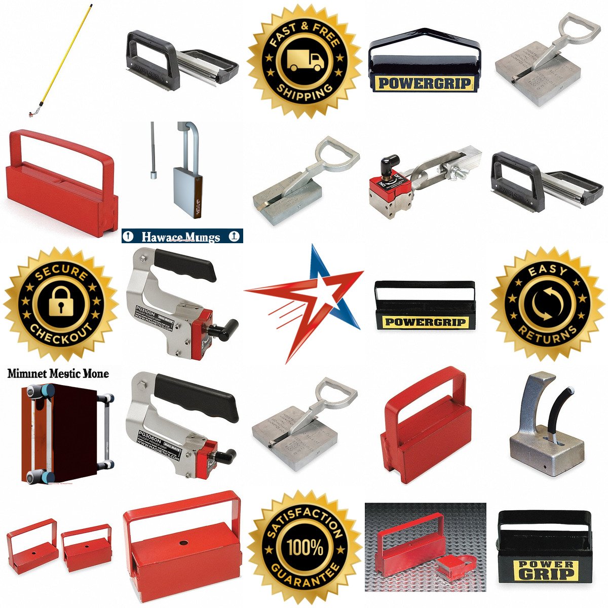 A selection of Manual Lifting Magnets products on GoVets