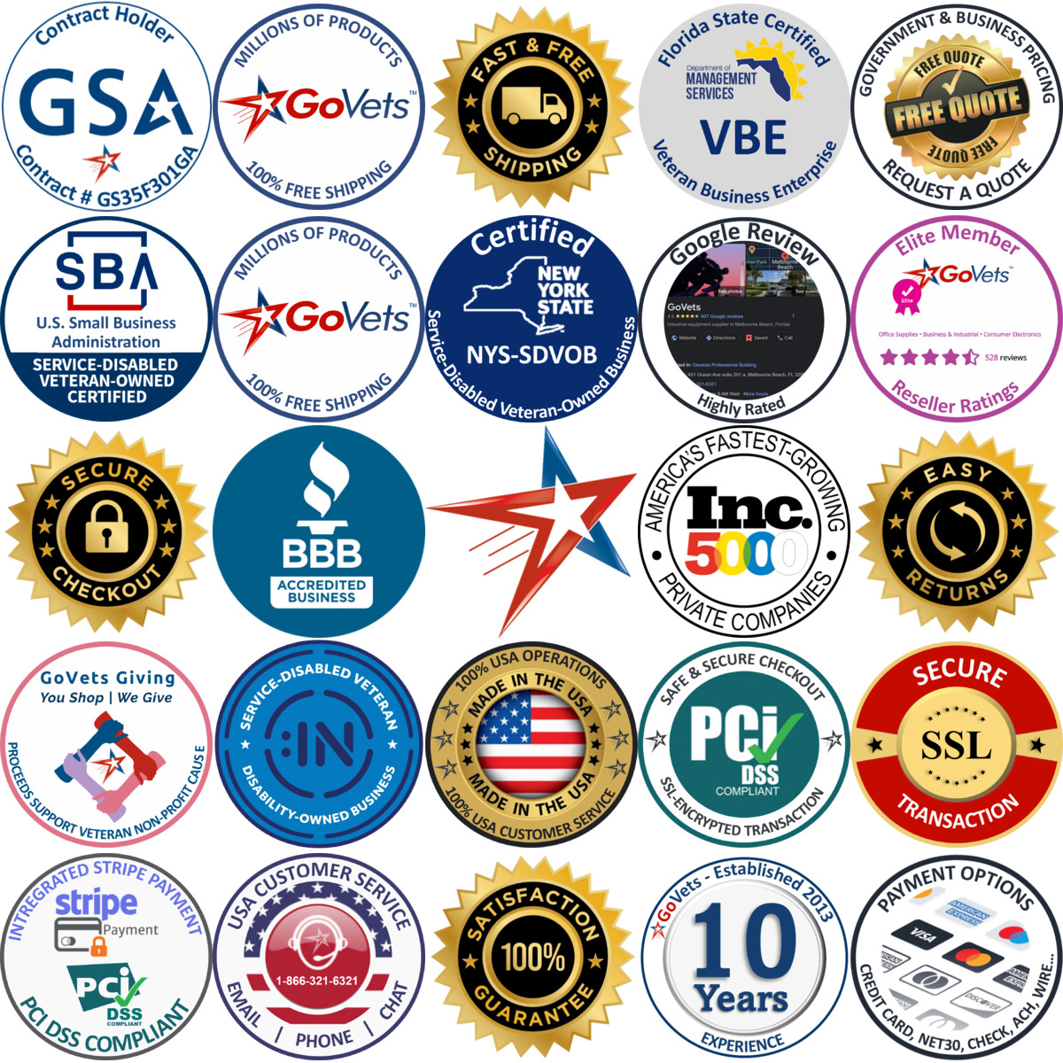 Millions of Products A selection of Modular Office Components products on GoVets