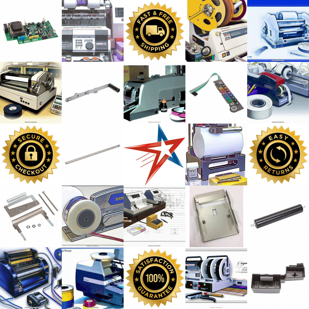 A selection of Tape Machine and Dispenser Accessories products on GoVets
