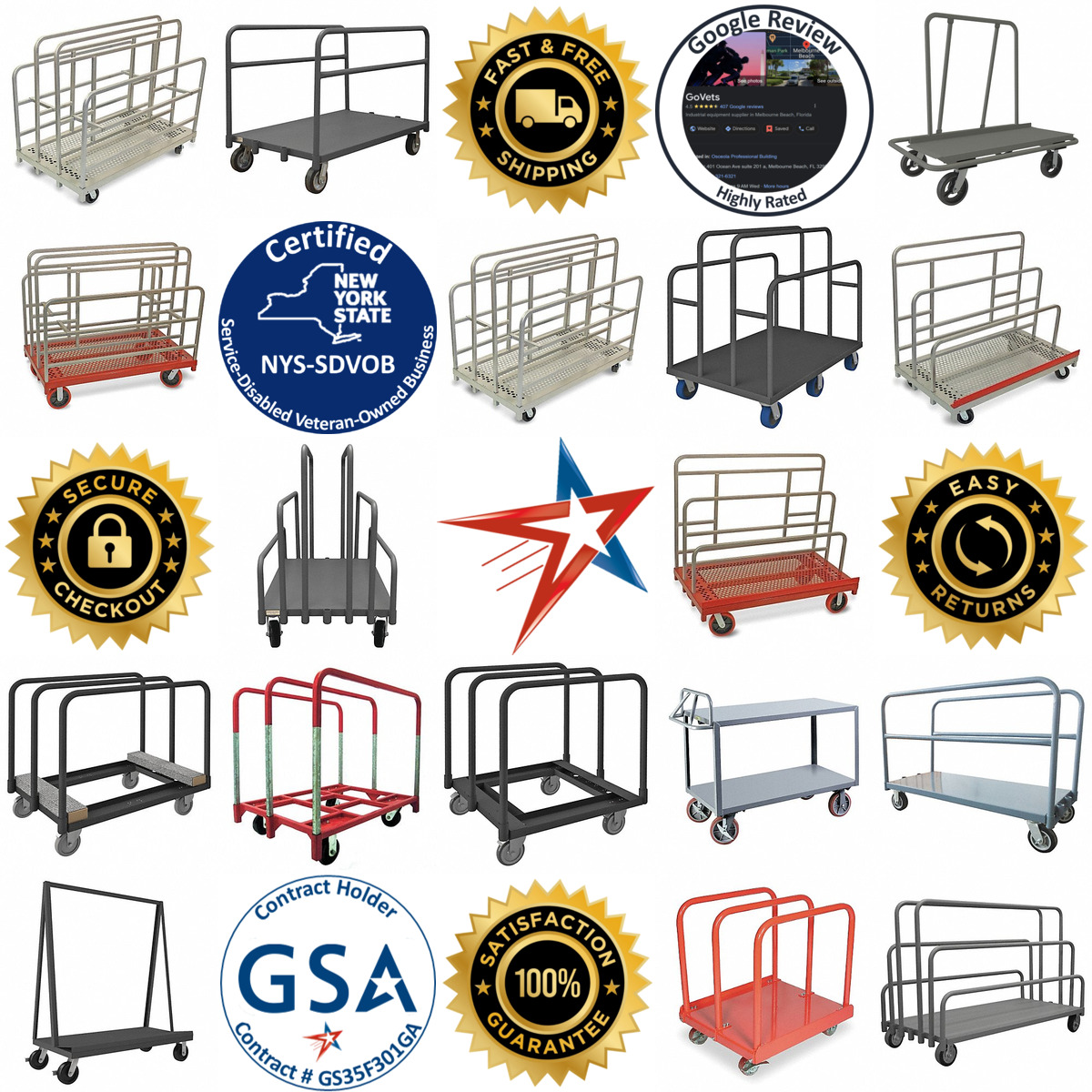 A selection of Panel Trucks products on GoVets