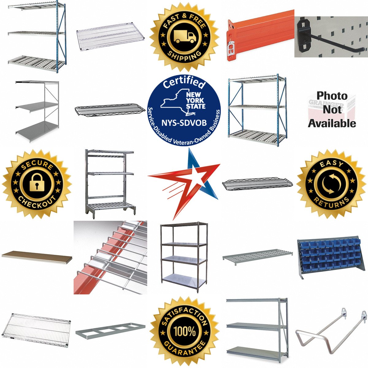 A selection of Shelving and Storage Racks products on GoVets