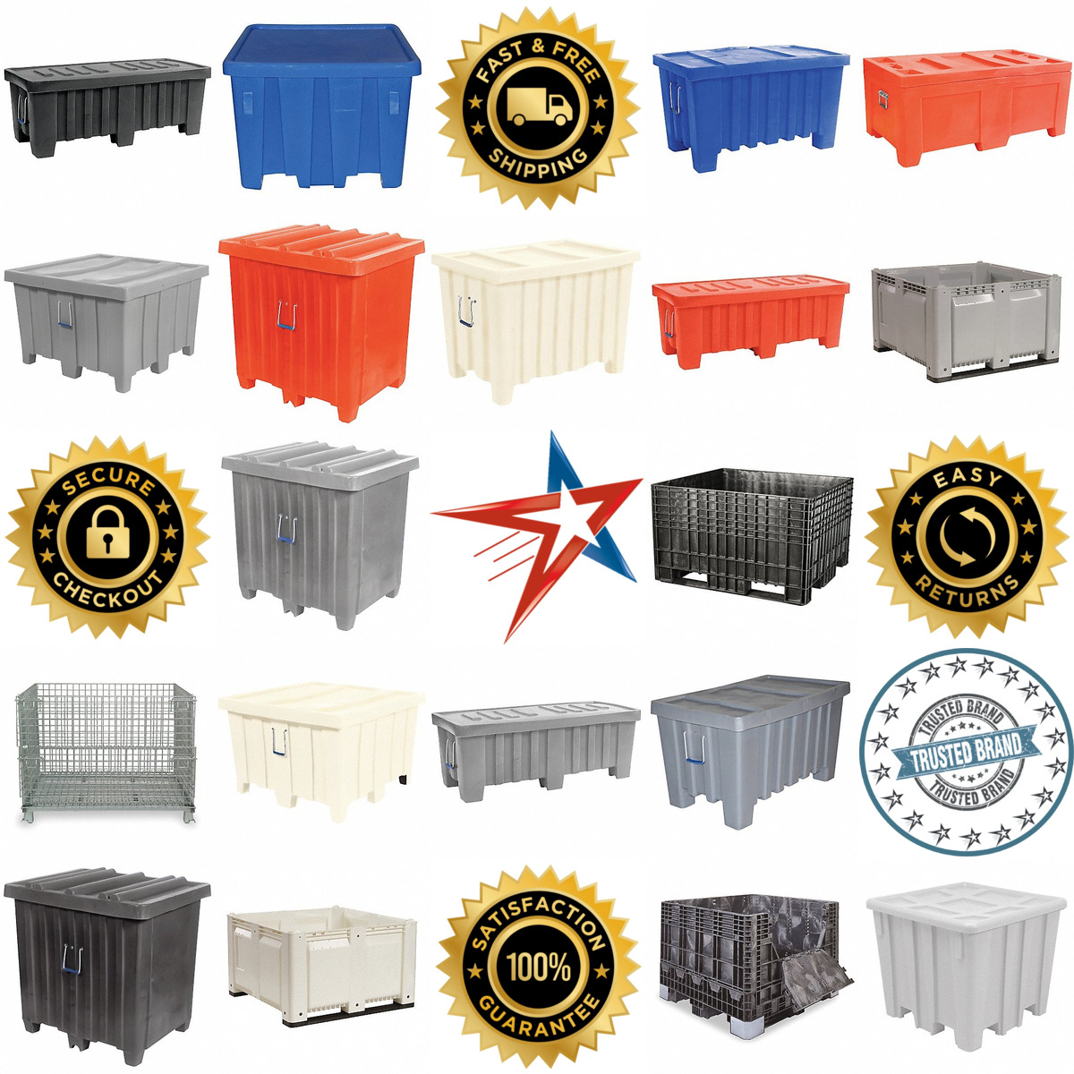 A selection of Bulk Containers products on GoVets