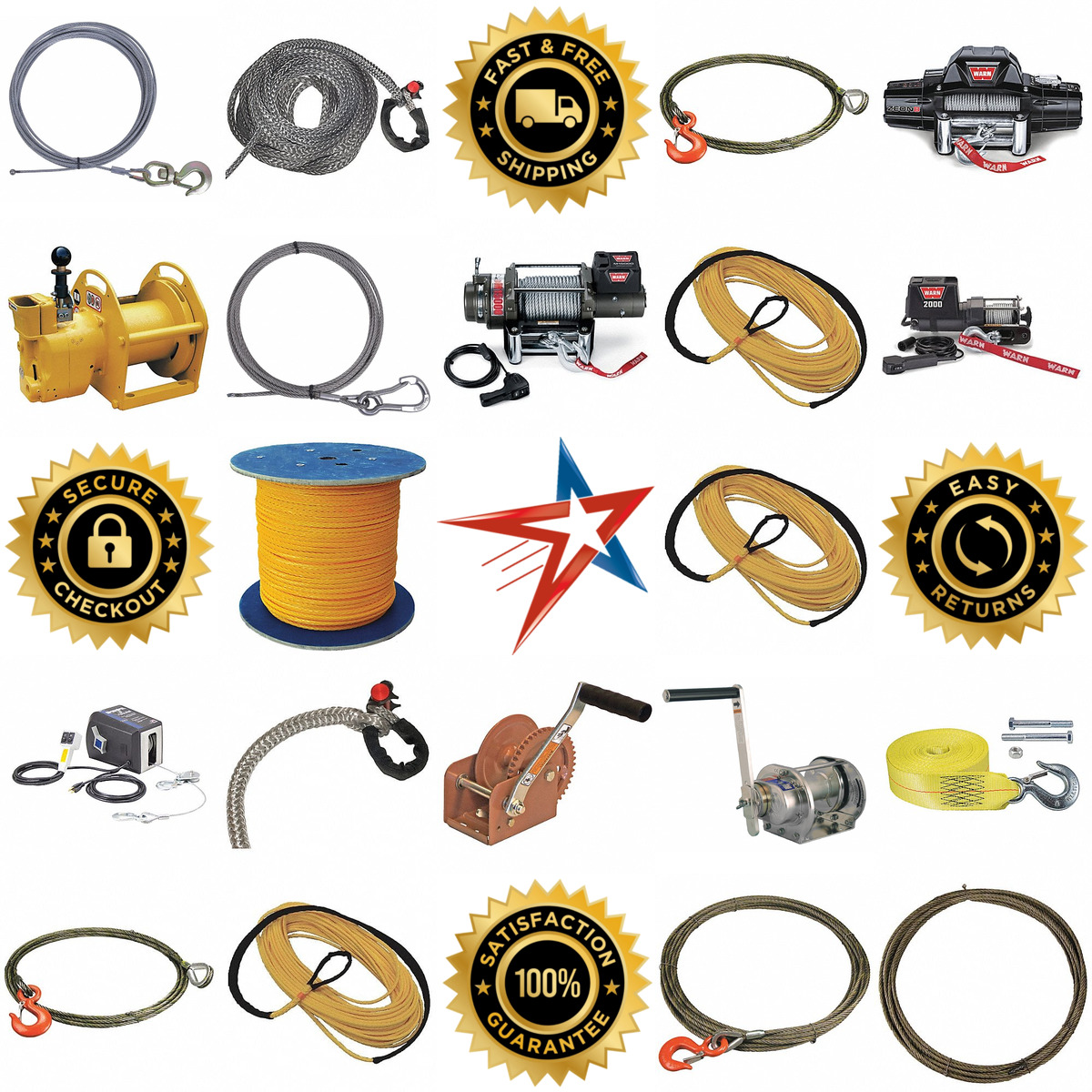 A selection of Winches products on GoVets
