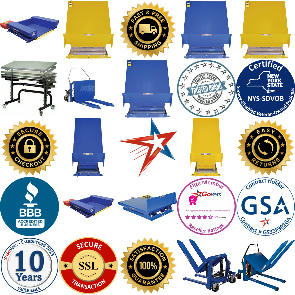A selection of Tilting Tables products on GoVets