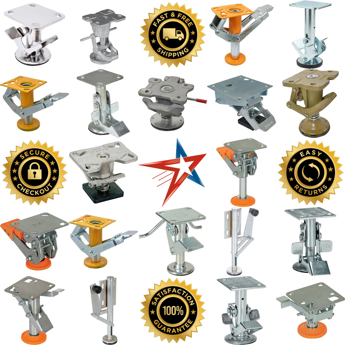 A selection of Floor Locks products on GoVets