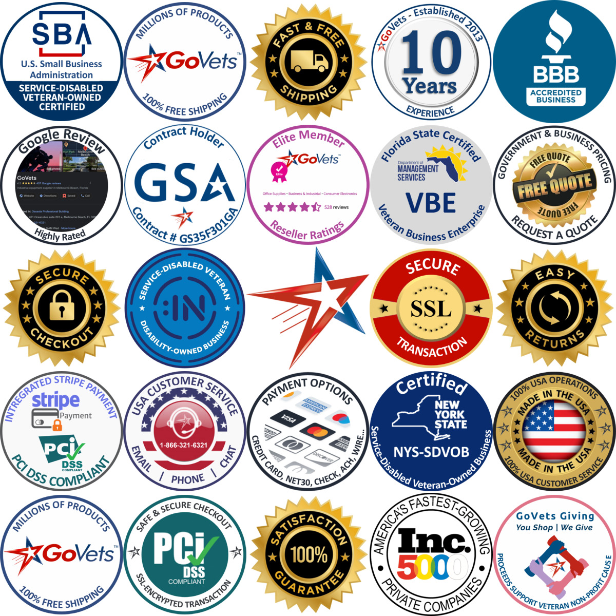 Millions of Products A selection of Exercise Mats products on GoVets