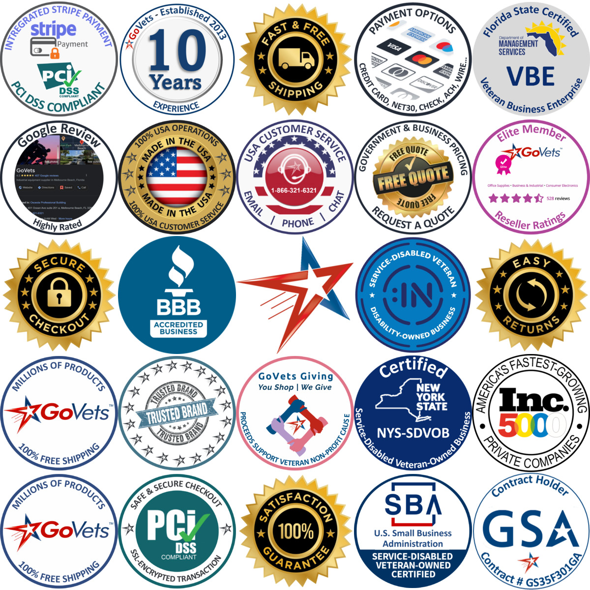 Millions of Products A selection of Beakers products on GoVets