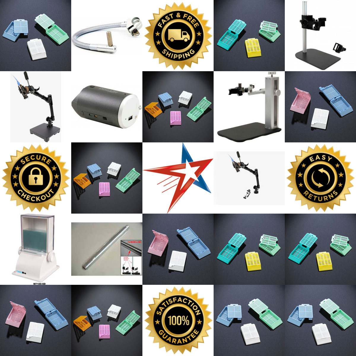 Millions of Products A selection of Microscope Accessories products on GoVets