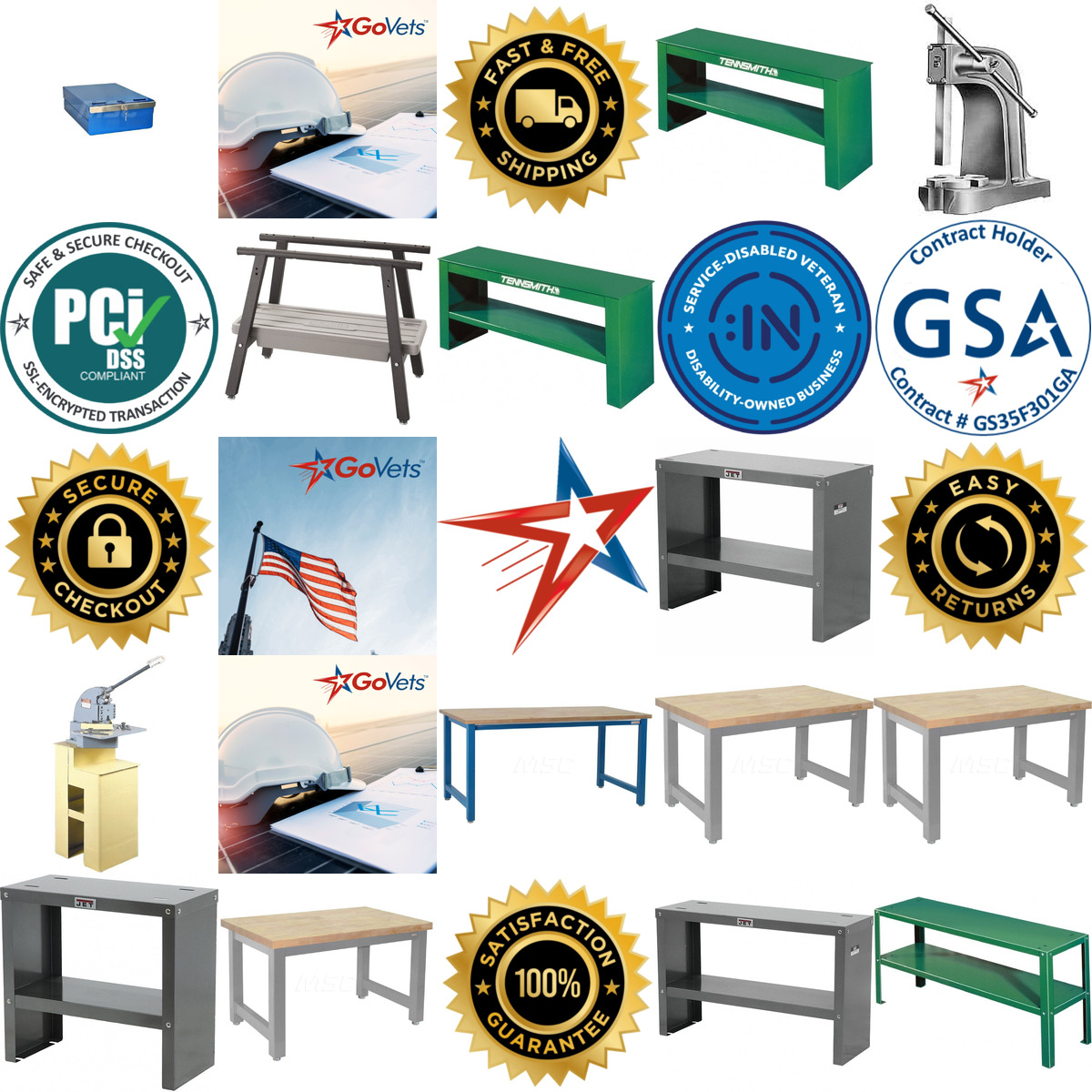 A selection of Metal Cutting and Forming Machine Stands products on GoVets