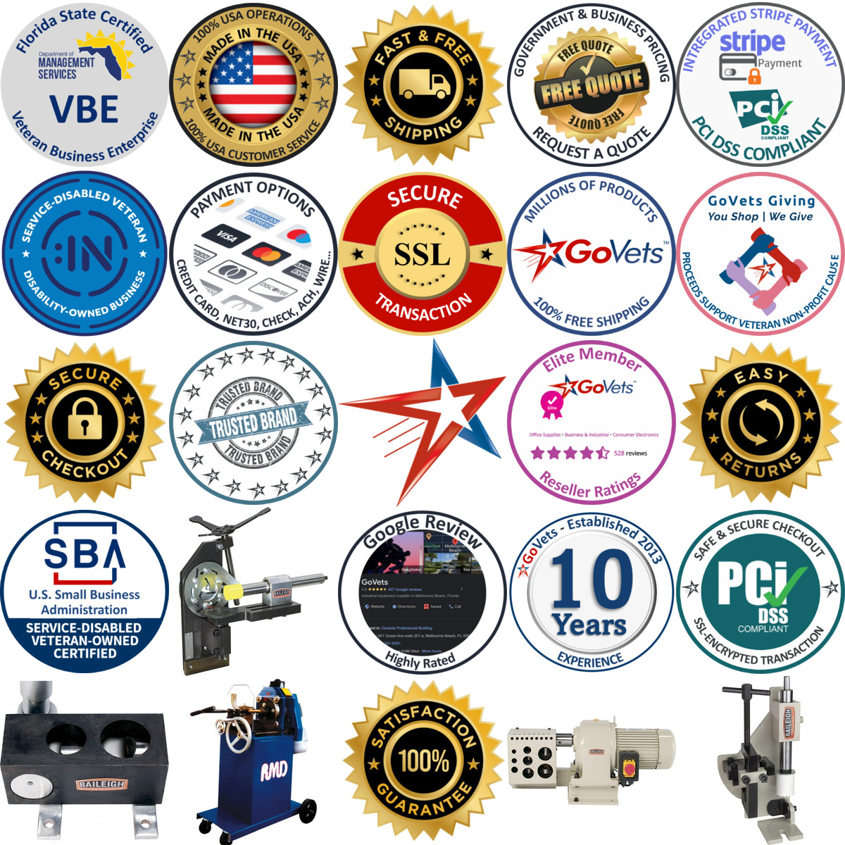 A selection of Pipe Notching Machines products on GoVets
