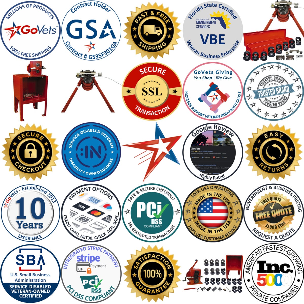 Millions of Products A selection of Loos and co. products on GoVets