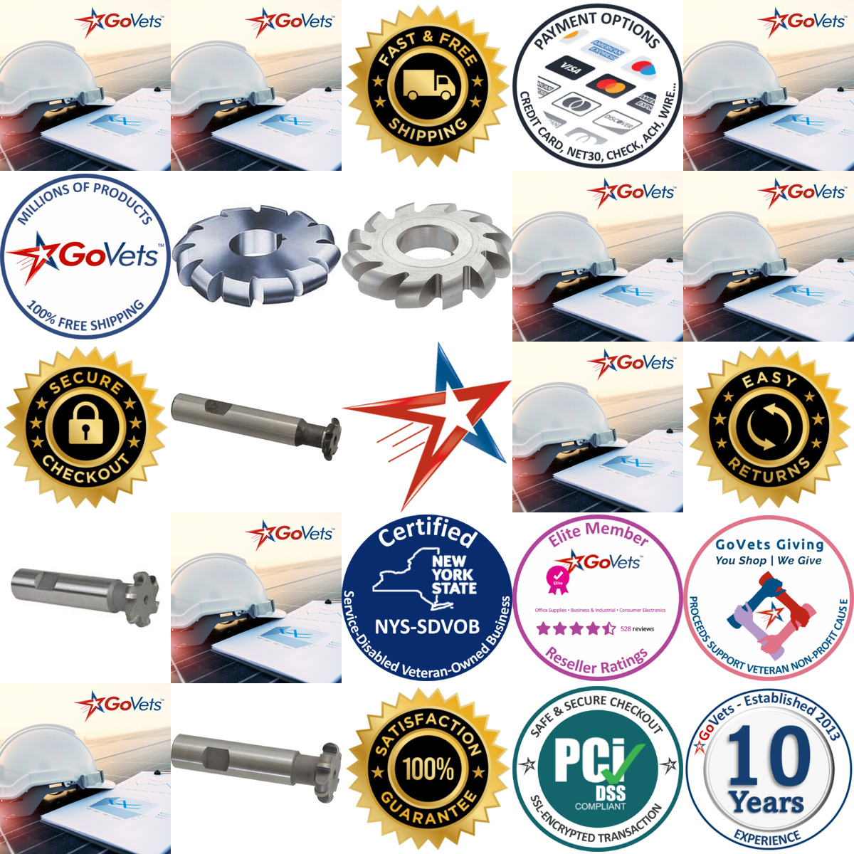 A selection of Convex Radius Cutters products on GoVets