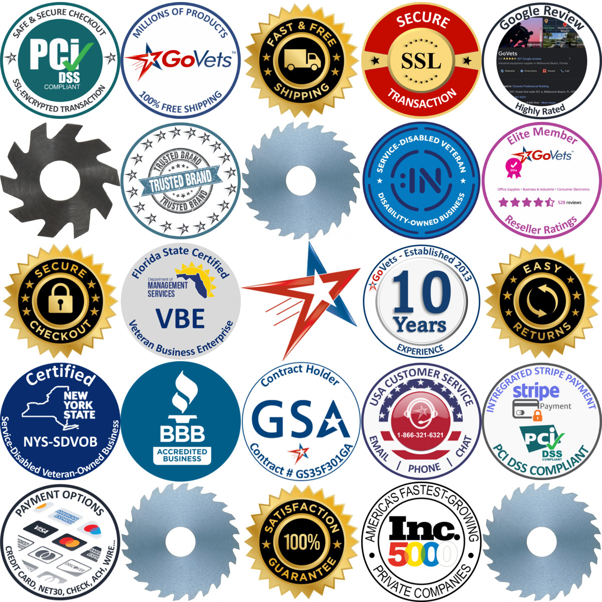 Millions of Products A selection of Robbjack products on GoVets