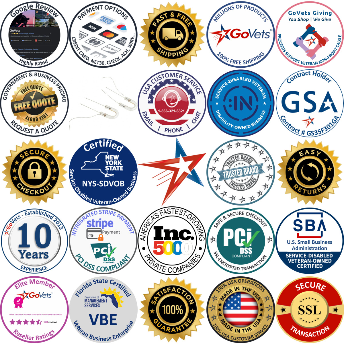 A selection of Extech products on GoVets