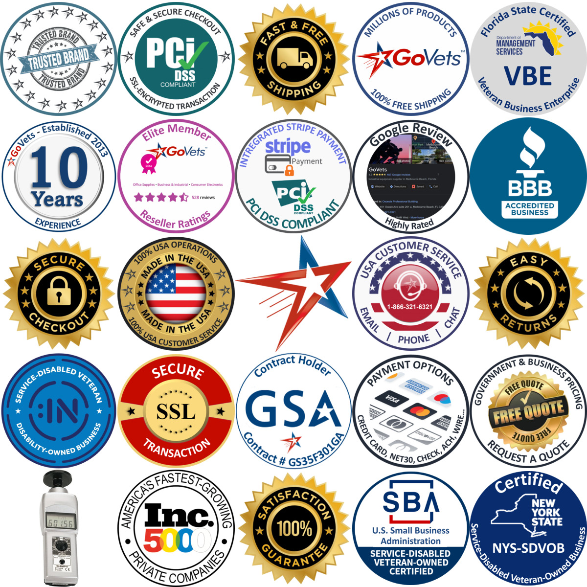 A selection of Lenox products on GoVets