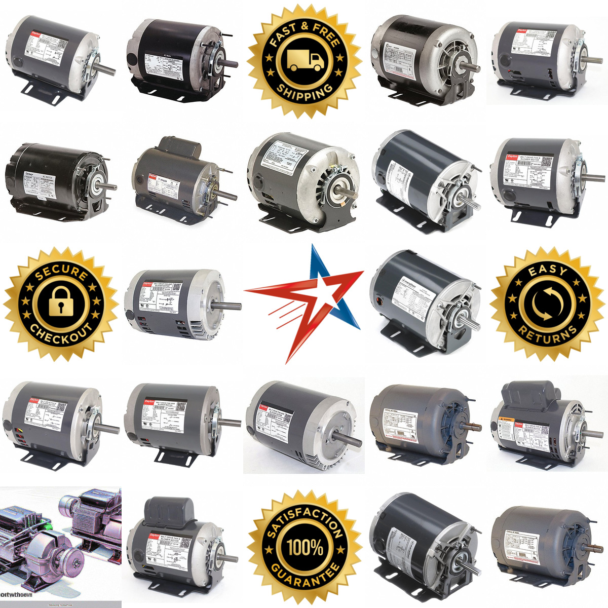 A selection of Belt Drive Motors products on GoVets