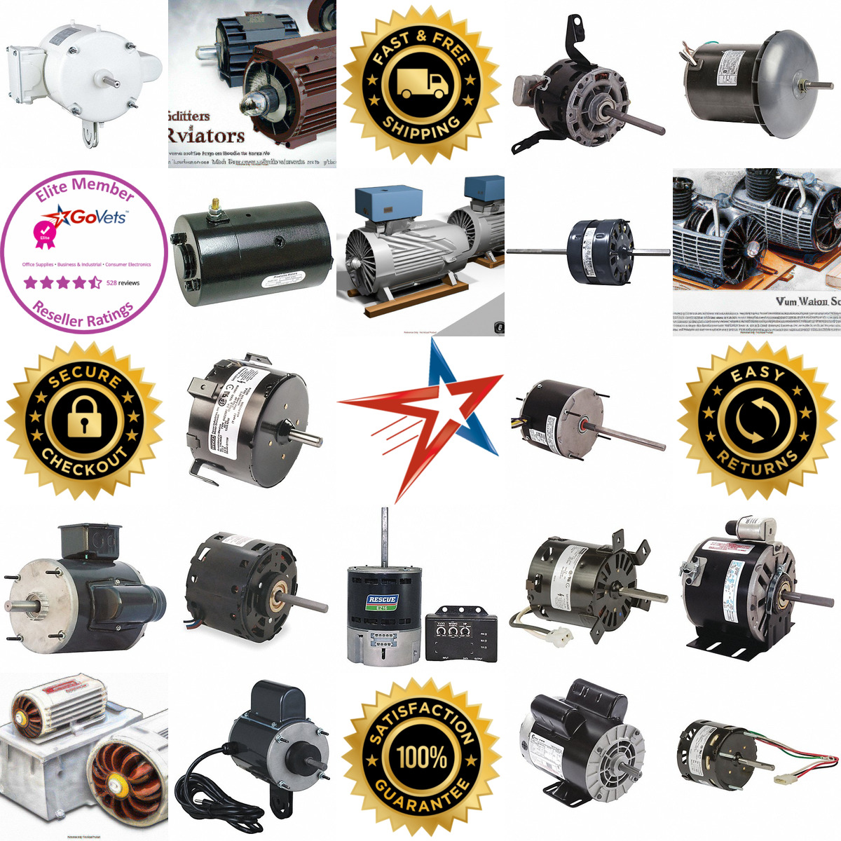 A selection of Oem Replacement Hvac Motors products on GoVets
