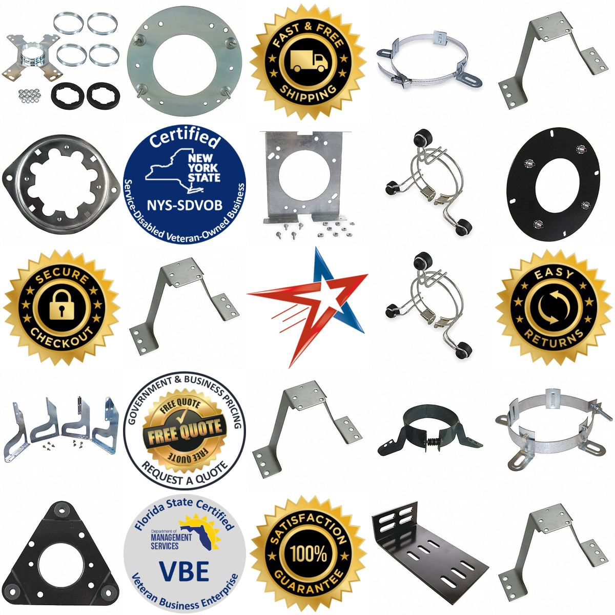 A selection of Motor Mounting Brackets products on GoVets