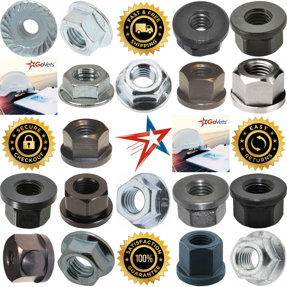 A selection of Flange Nuts products on GoVets
