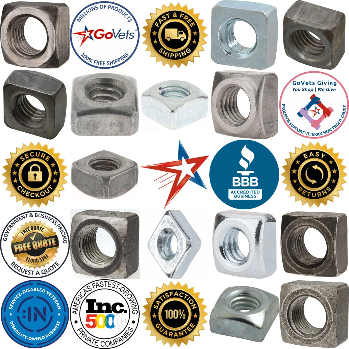 A selection of Value Collection products on GoVets