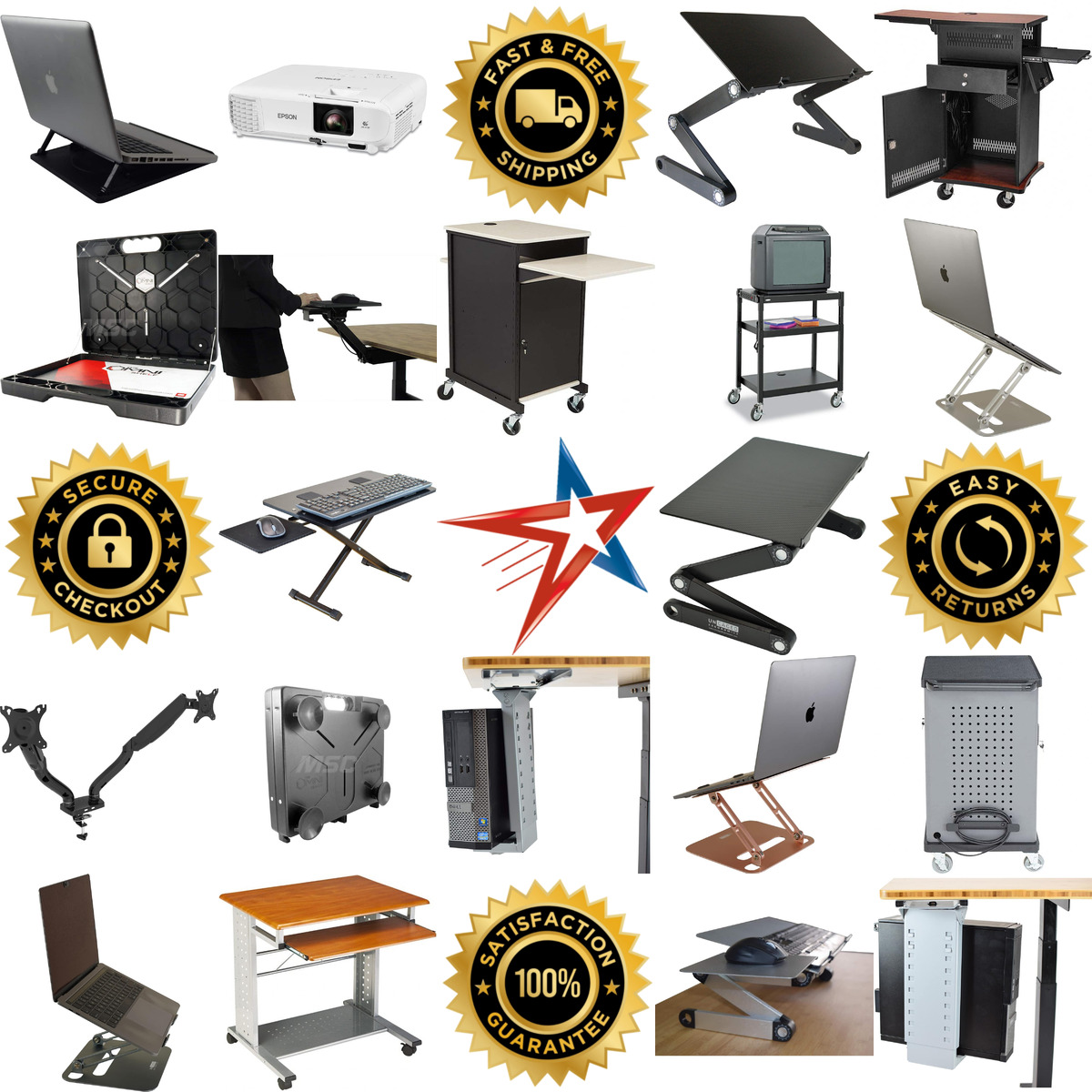 Millions of Products A selection of Audio Visual Equipment Carts products on GoVets
