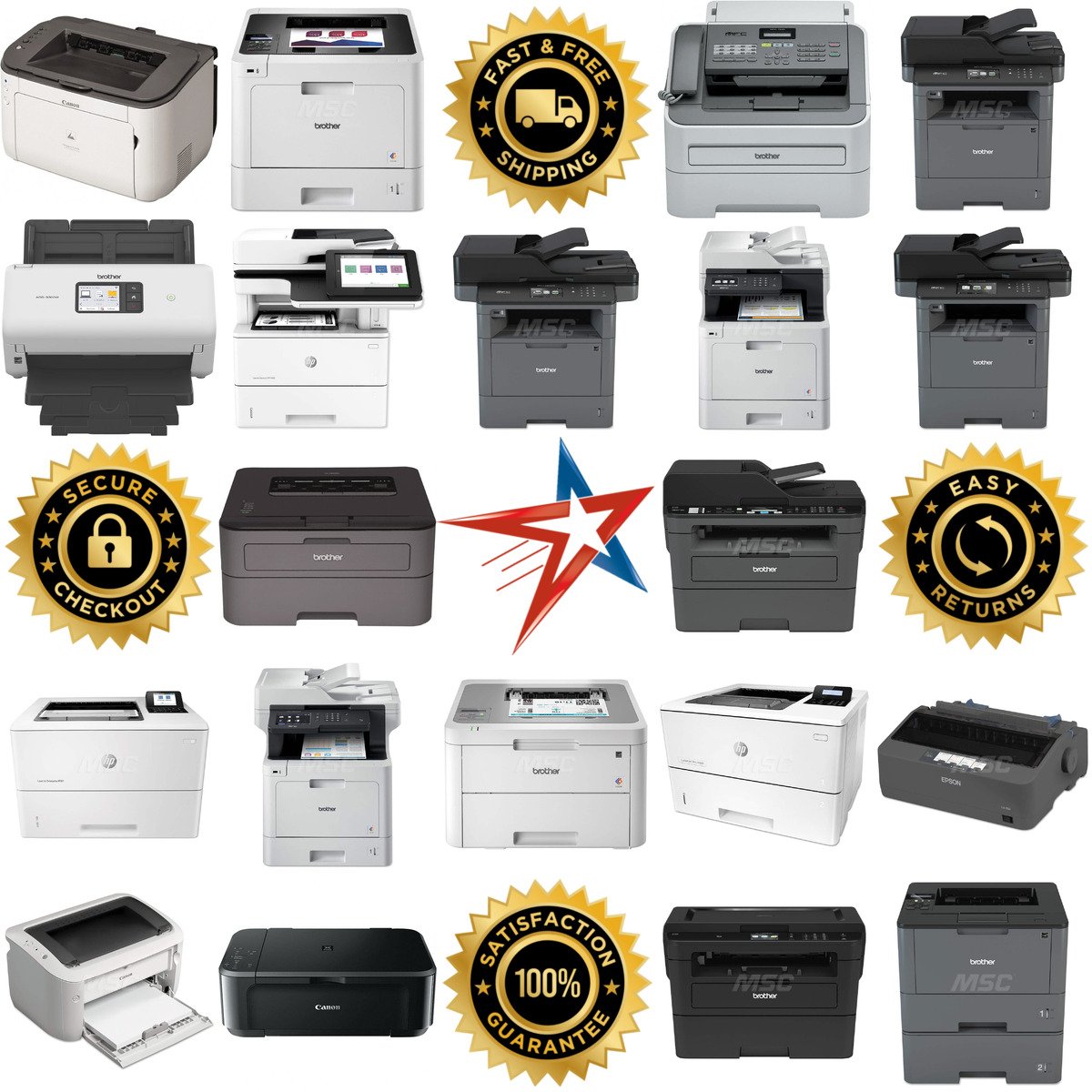 A selection of Scanners and Printers products on GoVets