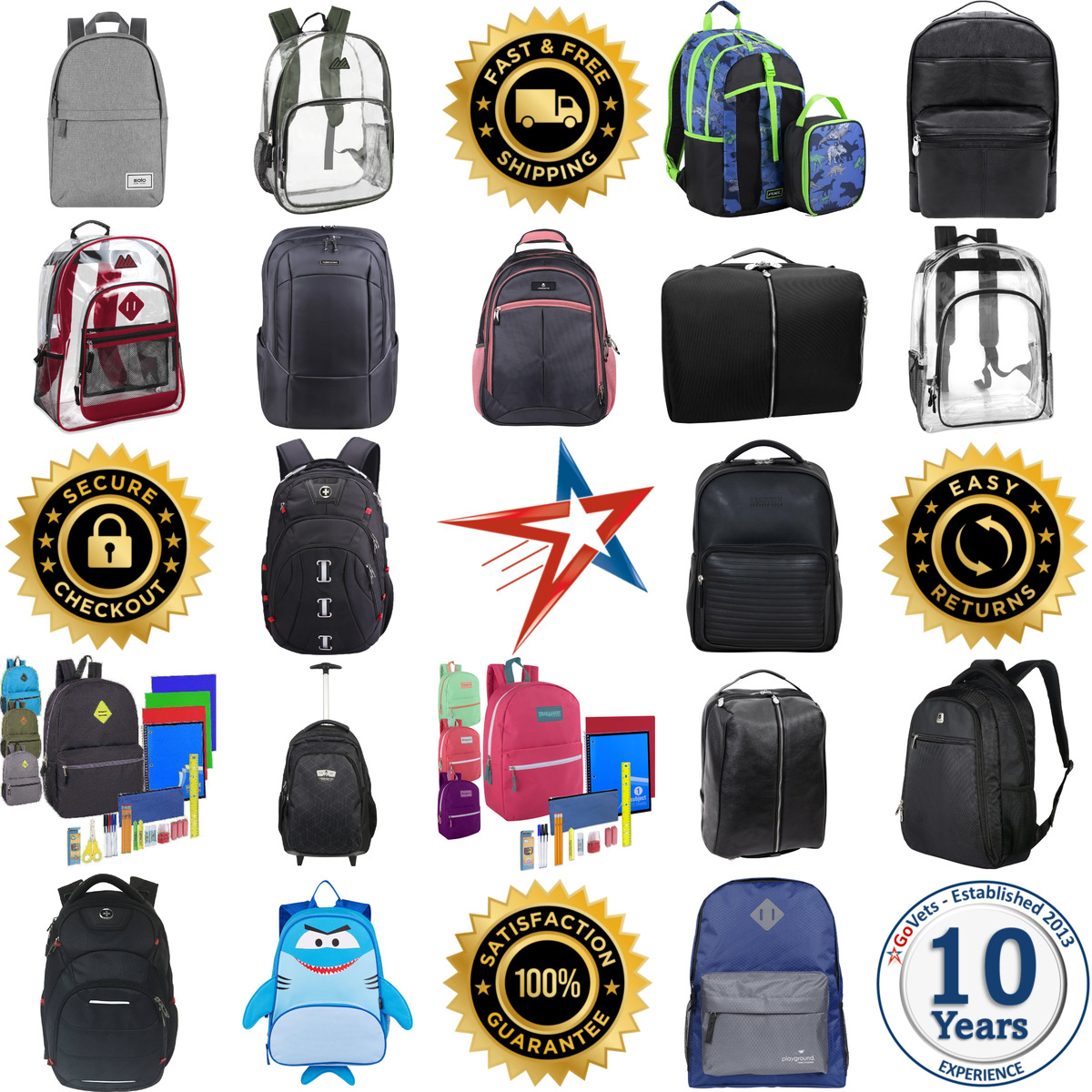Millions of Products A selection of Backpacks products on GoVets
