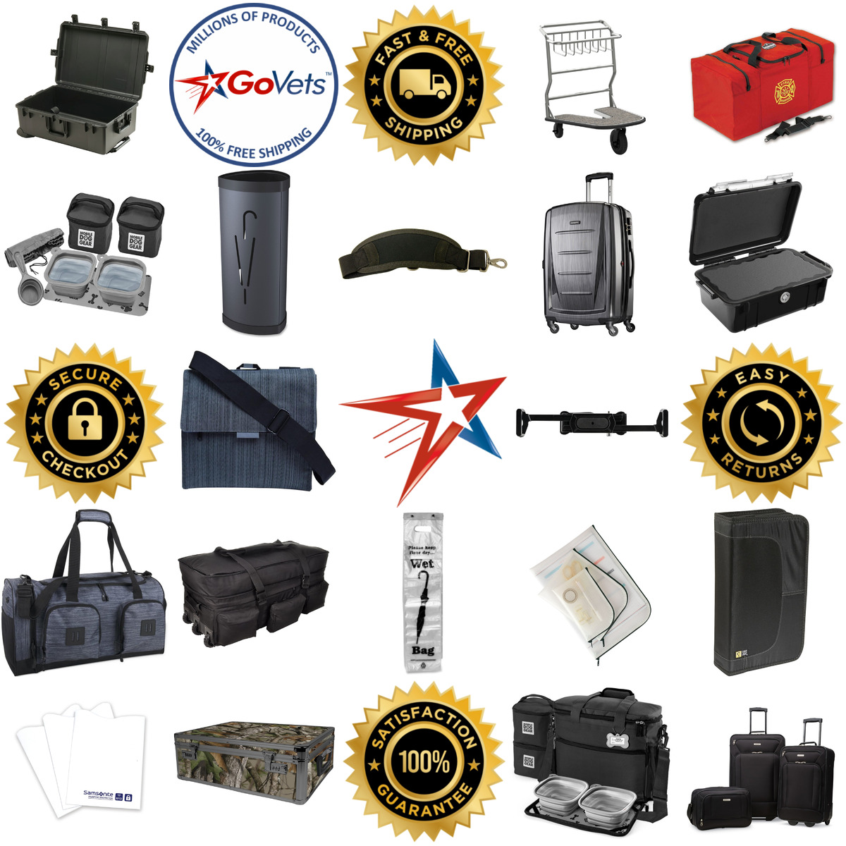 Millions of Products A selection of Luggage and Travel Accessories products on GoVets