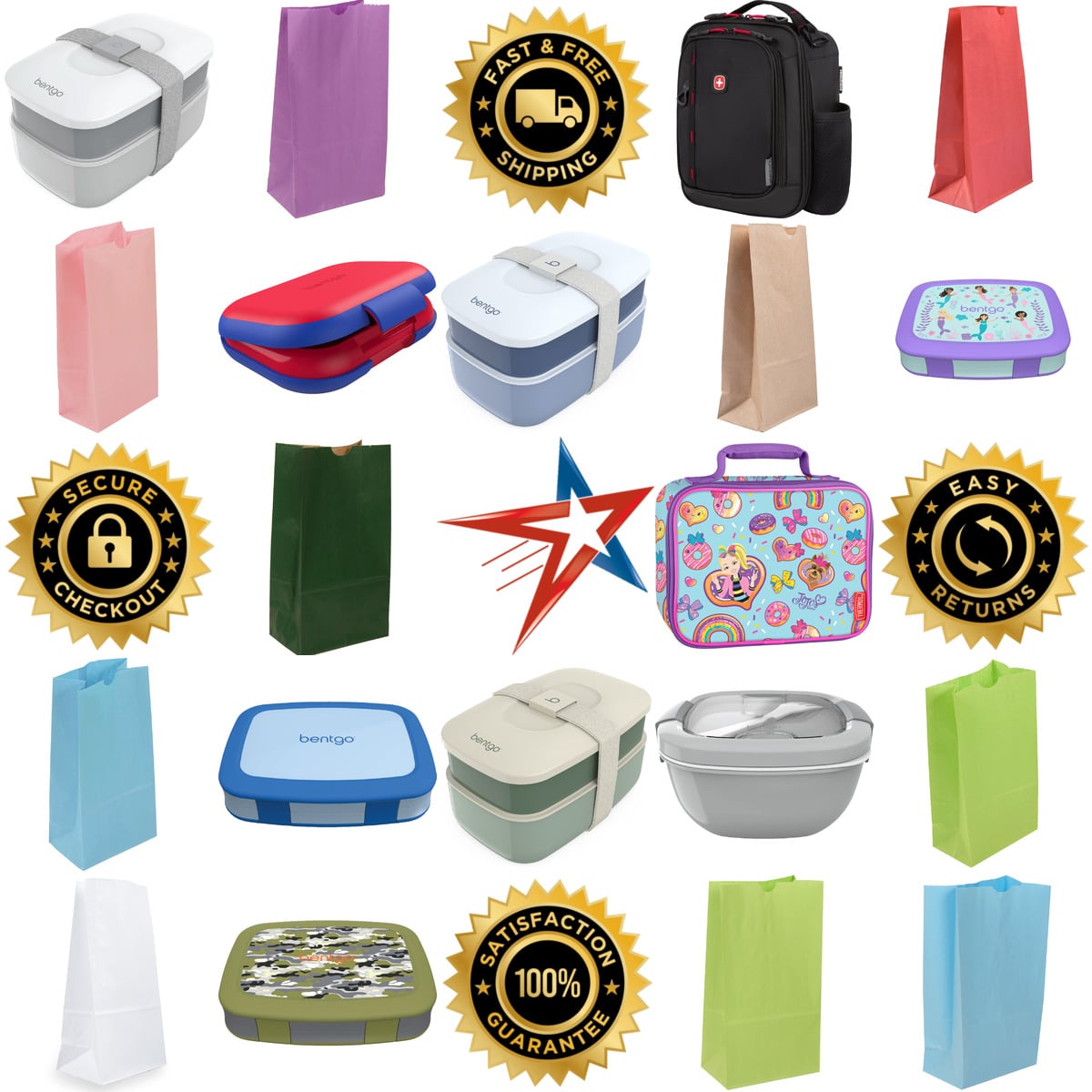 Millions of Products A selection of Lunch Bags products on GoVets