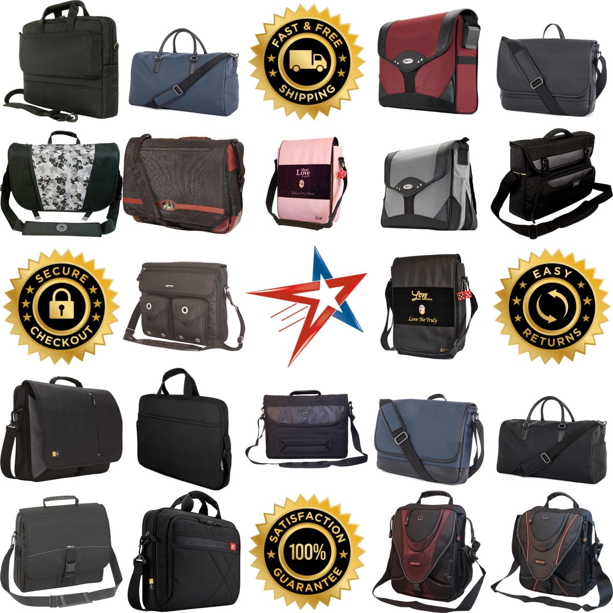 Millions of Products A selection of Messenger Bags products on GoVets