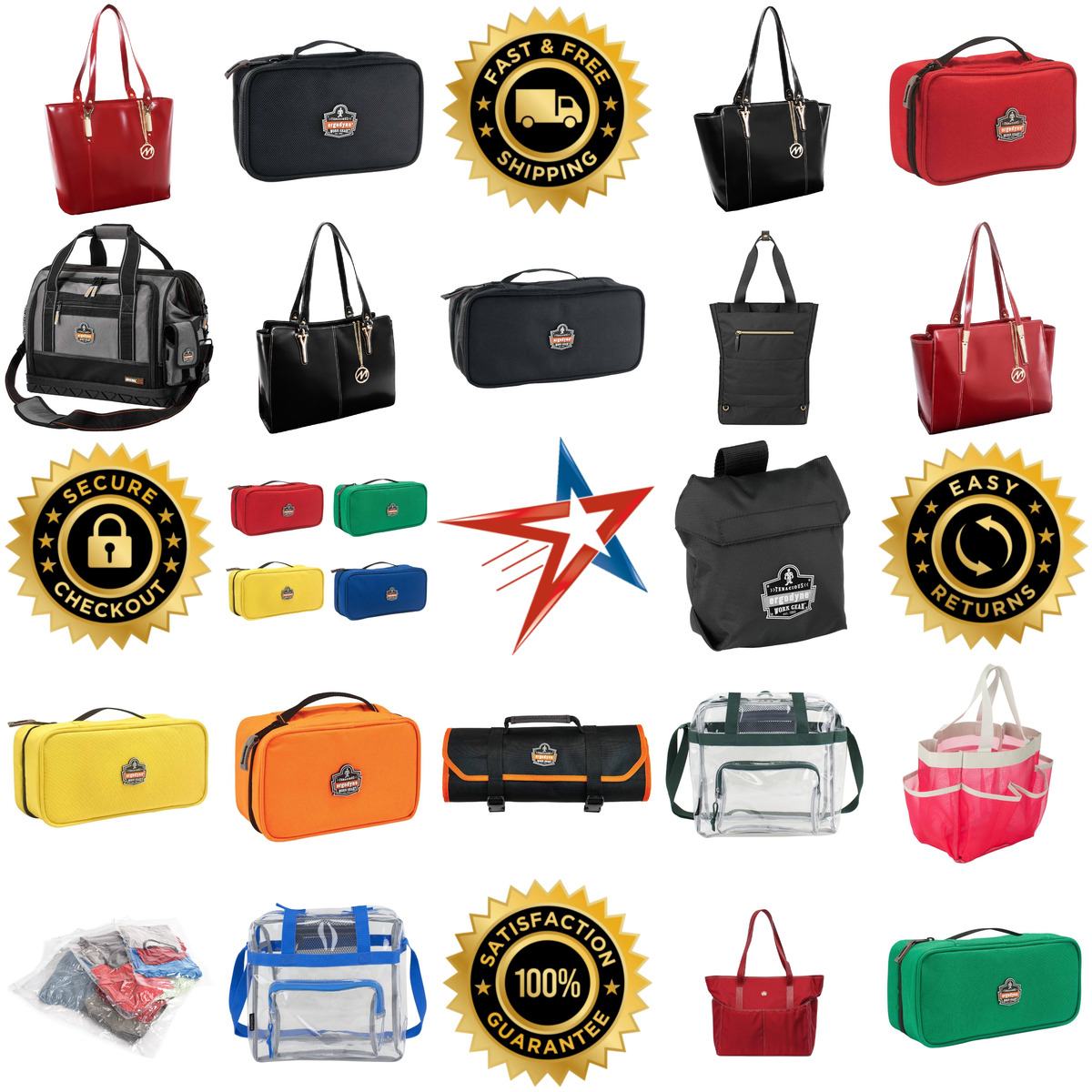 Millions of Products A selection of Totes and Handbags products on GoVets