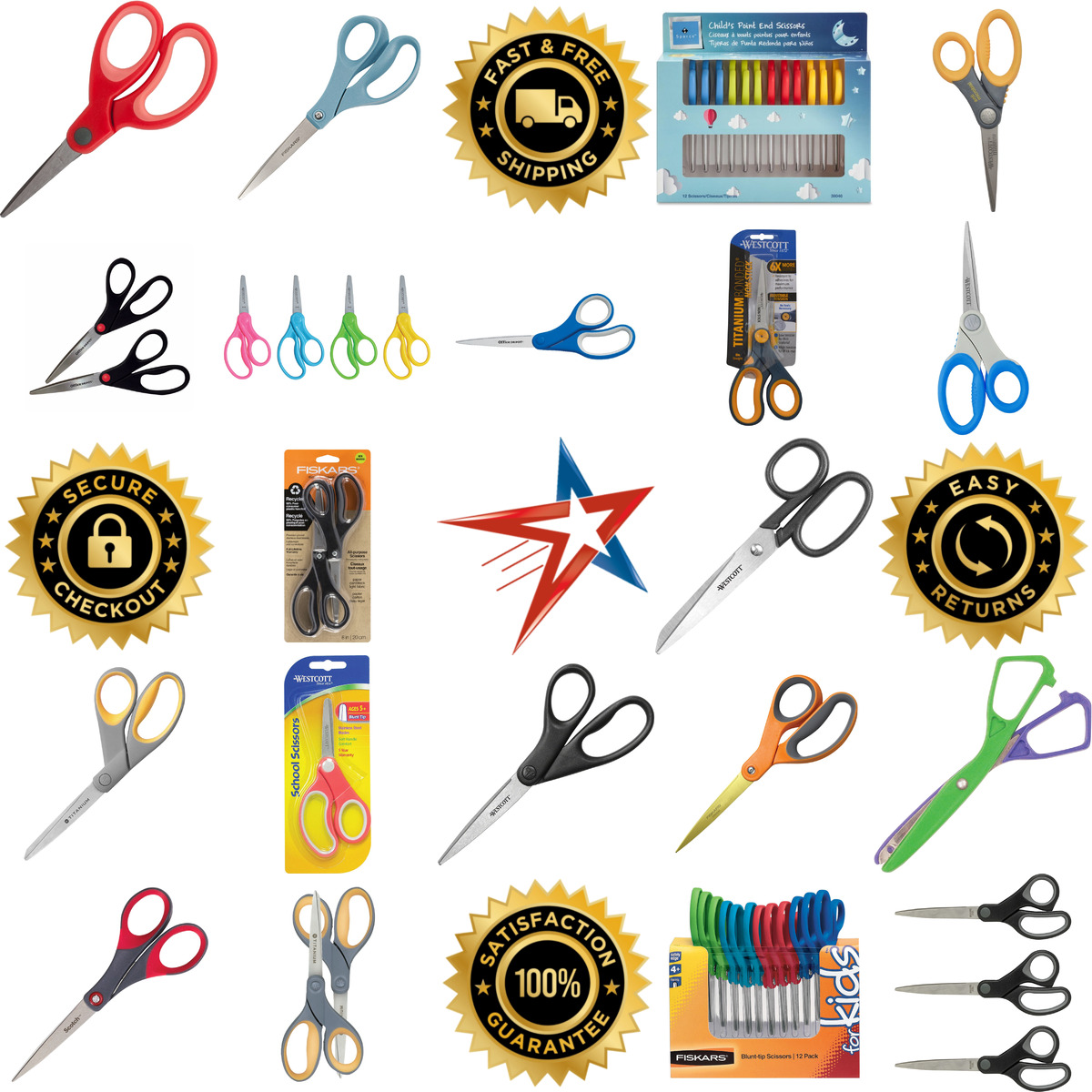 Millions of Products A selection of Scissors products on GoVets